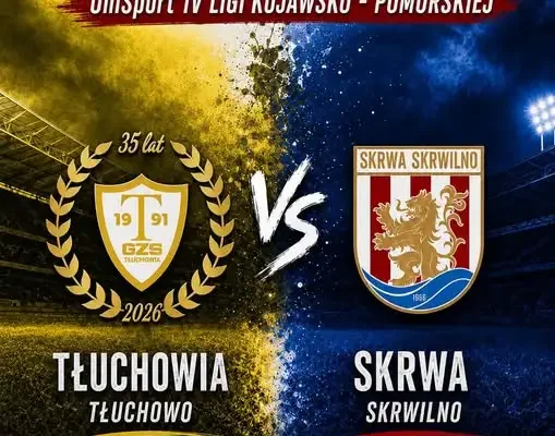 UniSport IV liga: Promotor Skrwilno zagra na wyjeździe z Tłuchowią Tłuchowo