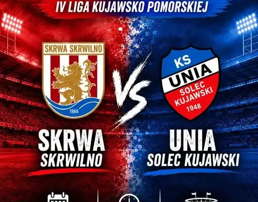 Skrwa Skrwilno zmierzy się z liderem IV ligi – Unią Solec Kujawski