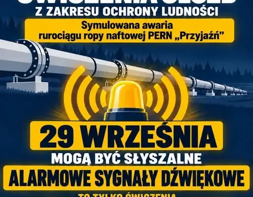 Ćwiczenia służb w Rogowie – możliwe sygnały alarmowe 29 września