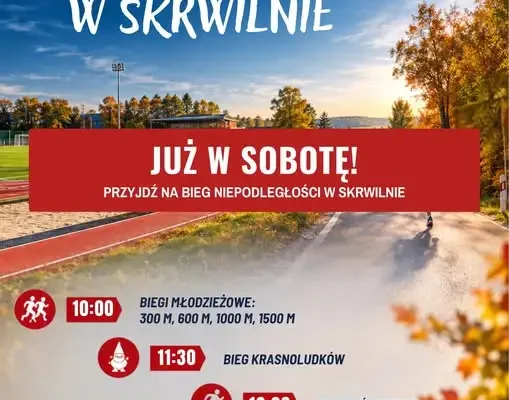 XXX Bieg Niepodległości w Skrwilnie – w niedzielę jubileuszowa edycja