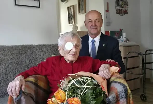 102. urodziny Pani Ireny Celuch z Ostrowitego