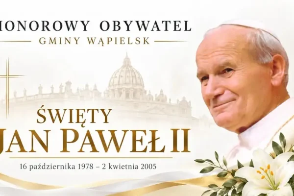 48. rocznica wyboru Jana Pawła II na papieża – wspomnienie w Gminie Wąpielsk