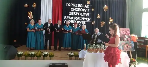 Seniorzy z Rypina na IX Przeglądzie Chórów i Zespołów Senioralnych w Obrowie