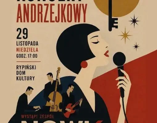 Andrzejkowy koncert zespołu NOWI6 w Rypińskim Domu Kultury